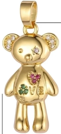 Bear love Pendant