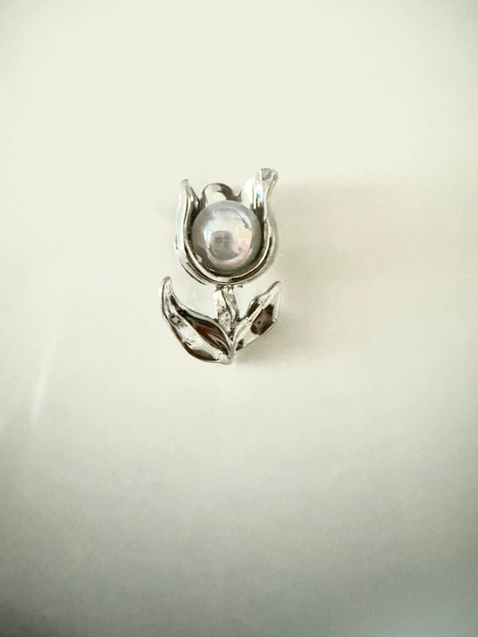 Pearl Flower Charm
