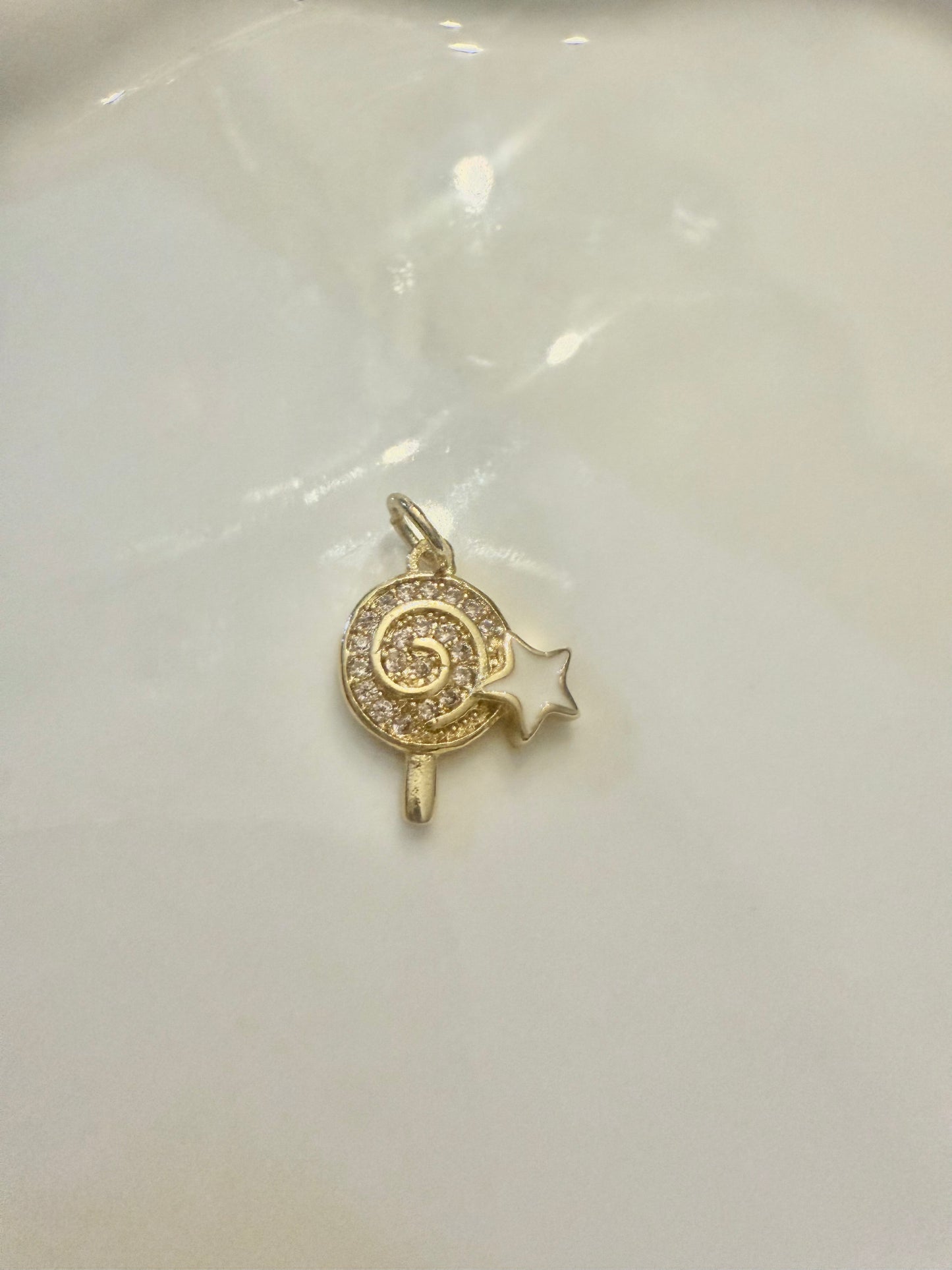 Shiny lollipop Charm