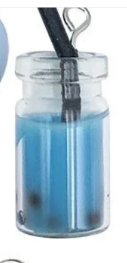 Bubble tea Epoxy Charm
