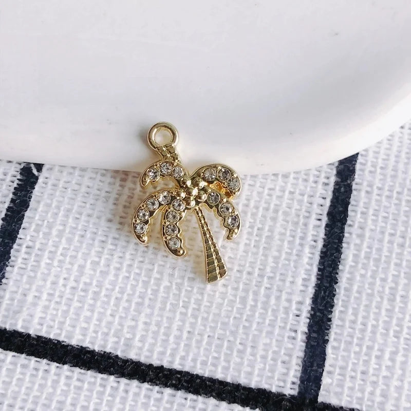 Gold Palm tree Diamonds