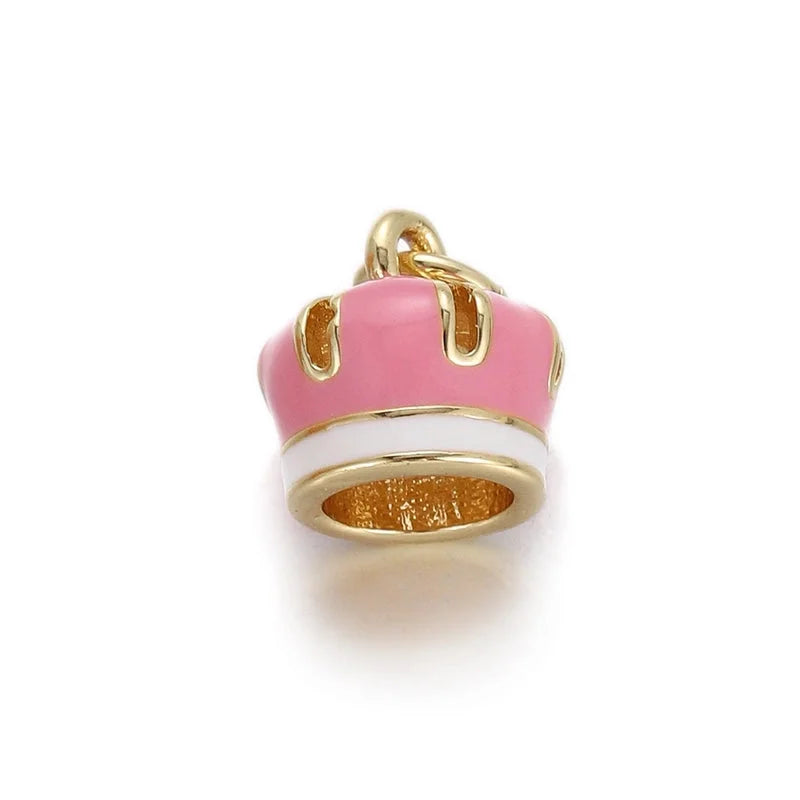 My Little pink Crown Charm