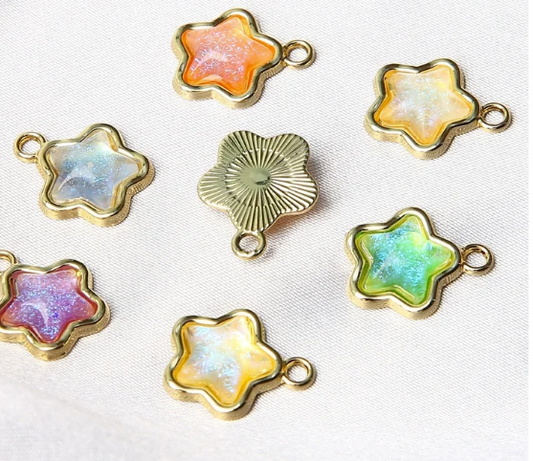 Star Charm -Rhinestone