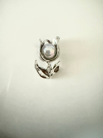 Pearl Flower Charm