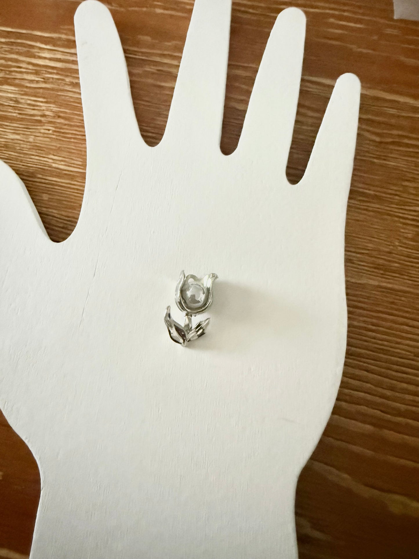 Pearl Flower Charm