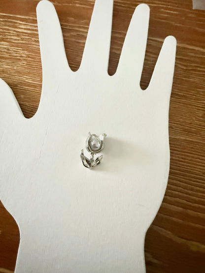 Pearl Flower Charm
