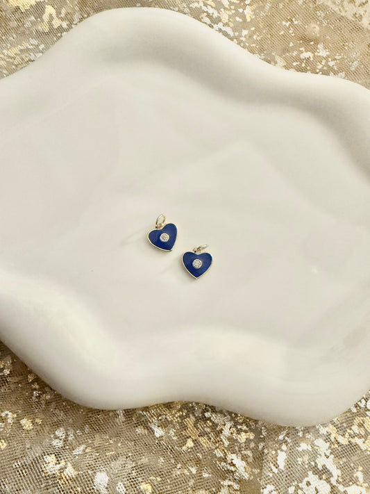 Protected heart charm