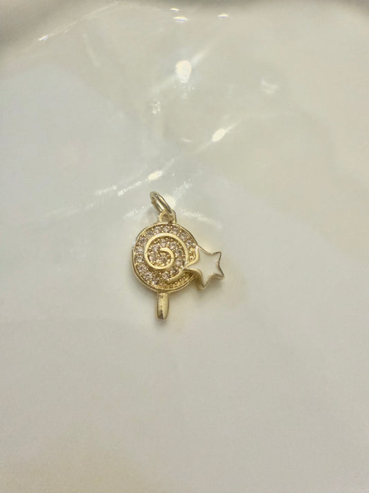 Shiny lollipop Charm