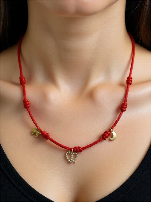 Knot Thread Necklace