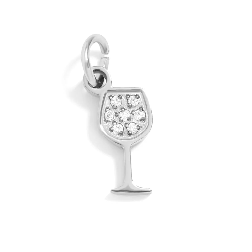 Wine Glass Charm