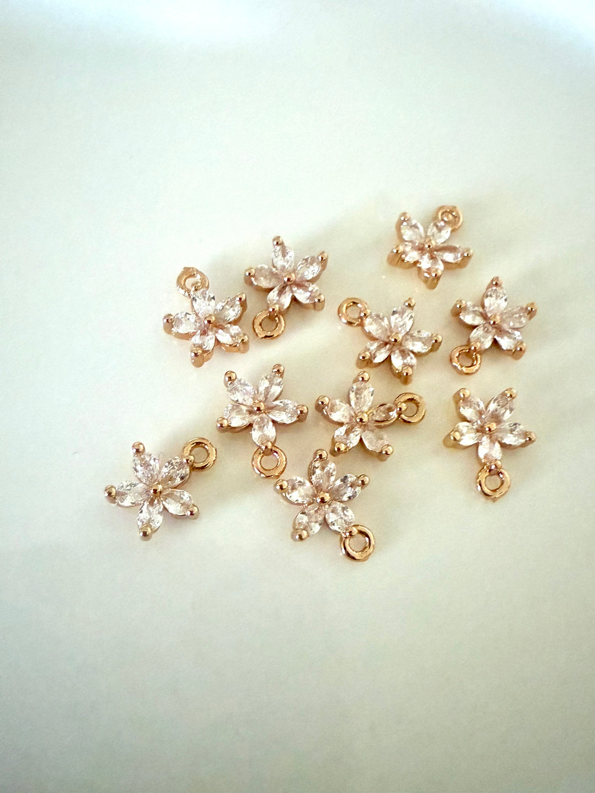 Delicate Flower Charm