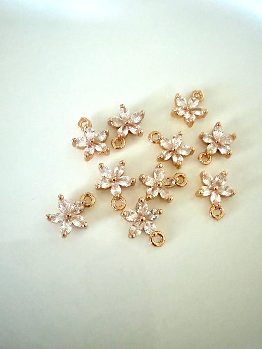 Delicate Flower Charm